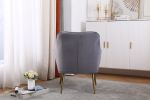 Modern Chair velvet Sherpa Armchair.