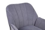 Modern Chair velvet Sherpa Armchair.