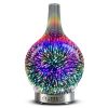 Glass Vase Humidifier with 7 Color Led Lights /Aroma Essential Oil Diffuser