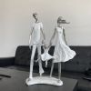 Family Statues Nordic Creative Abstract Figurines