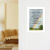 "Rainbow Bridge" by Trendy Decor  Print, White Frame