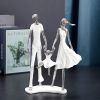 Family Statues Nordic Creative Abstract Figurines