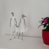 Family Statues Nordic Creative Abstract Figurines