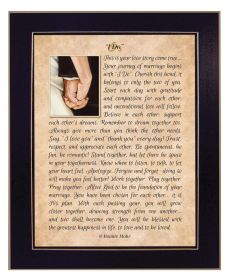 "I DO" by Artisan Bonnie Mohr , Ready to Hang Framed Print, Black Frame