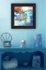 "Sunset Mermaid" by Bluebird Barn, Print, Black Frame