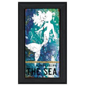 "Under the Sea" by Cindy Jacobs, Framed Print, Black Frame