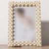 Handmade ABS Bead and Rhinestone  4x6 Picture Frame