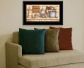 "My Happy Place" by Mary Ann June, Framed Print, Black Frame