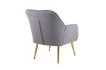 Modern Chair velvet Sherpa Armchair.