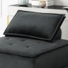 Tufted Seat Black 81402