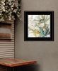 "Sea glass Garden II" By JG Studios, Print, Black Frame