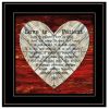 "Love is Patient" by Cindy Jacobs, Black Frame