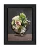 "Vintage Floral Tea Pot" by House Fenway,Print, Black Frame