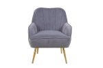 Modern Chair velvet Sherpa Armchair.