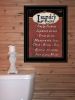 "Laundry Rules" by Linda Spivey, Print, Black Frame