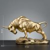 NORTHEUINS 35cm Resin OX Figurines  Wall Street Statue