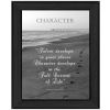 "Character" By Trendy Decor, Printed Wall Art, Framed Poster, Black