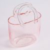 Creative Transparent glass handbag fish tank vase