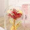 Artificial Flower Rose Light Up In A Dome Gift