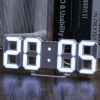 3D LED Digital Clock; For Home Decor