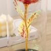 Artificial Flower Rose Light Up In A Dome Gift