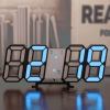 3D LED Digital Clock; For Home Decor