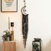 Black Moon Dream Catcher; Hanging Wall Decor